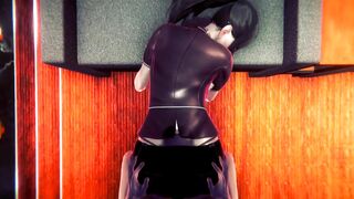 HOT SEX INTO THE OFFICE PART two: ANAL DOGGY STYLE