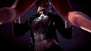 SWEET MOUTH OF a WOMEN WITH a TATTOO | 3D Anime