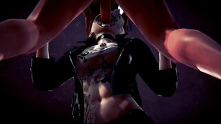 SWEET MOUTH OF a WOMEN WITH a TATTOO | 3D Anime