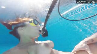 Polina Rucheyok gets hardcore banged! underwater
