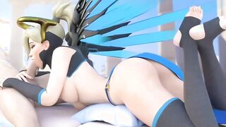 【MMD R-eighteen SEX DANCE】SEXY JUGS HUGE BUTT GODDESS ORAL SEX 激しいセックス [MMD]