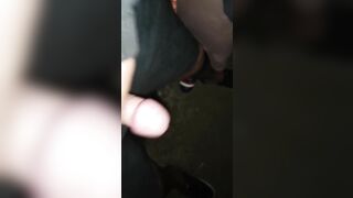 Hand Job inside Nature