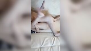Young Gf Slides me on his Big Penis