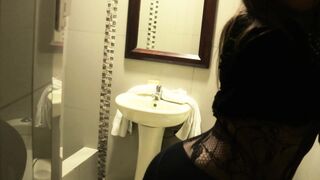 Hispanic goddess Mom, my Bf Invites me to the Hotel, we Swallow 2 Beers...slow Motion