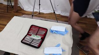 Brooke Lyn (DSC6-7) Bondage Urethral Sounding Vibrators Three-Way Facial