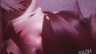 【MMD R-eighteen SEX DANCE】SWEET BJ INSANE SEX BUTT POUNDED 激しいセックス [MMD]
