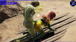 Cosplay, Shrek's Ex-Wife Fiona Cheats with an Orc inside a Barn
