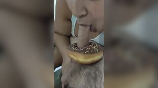 This Hungry Wifey can't got enough of her Cream Filled Treat!