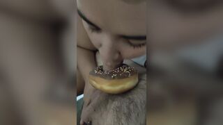 This Hungry Wifey can't got enough of her Cream Filled Treat!