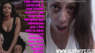 Candie Cross Reads Captions Vol. one (Blonde thin skank reads