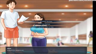 Summertime Saga all Sex Scenes Anna Part one (Slave France)