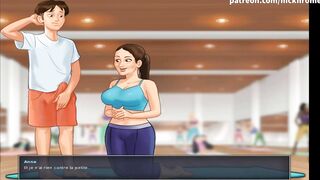 Summertime Saga all Sex Scenes Anna Part one (Slave France)