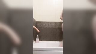 Toy Banged inside Wc
