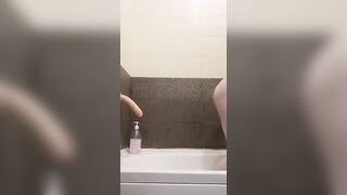 Toy Banged inside Wc