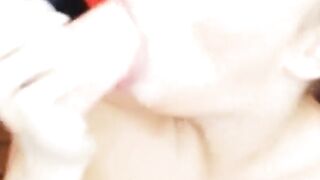 Blowing Sloppy Sex Toy