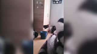 Step Milf Caught trying on Thongs Making Step Son Cock Rough