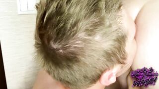 Perfectly licked the twat of the girlfriend and she blown