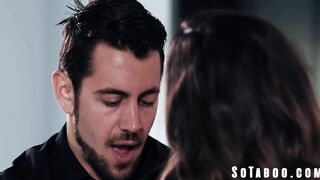 Helpless Intern Taken For A Riding By Female Bosses -