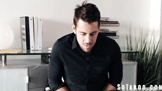 Helpless Intern Taken For A Riding By Female Bosses -