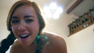 18(teens ) Babysitter Satisfies Her Doctor's Penis While His Wifey