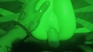 Dyke Strapping a Myfreecam Snatch