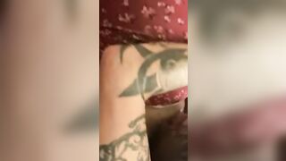 Making this African chick Soak Cunt Squirt while her BFF Records