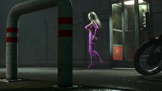 Resident Evil two, Claire Lady Death Rubber Mod