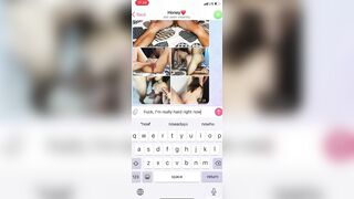 Sexwife Cuckold Sexting | Sending Photos for her Hubby while 3Some