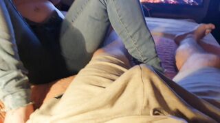 ⭐ Incredible Sexy Hottie Bedwetting! Sensual Gf and Bf hot Bedwetting Fun!!