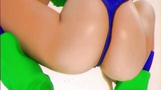 Aerobics bimbos Sweaty into Naked on an Exercise Bike ❤︎ best 3d Porn Compilation [4k UHD 60FPS]