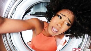 Black 18 Year Old Caught Her Milf Fucking Her Bf | MOM41