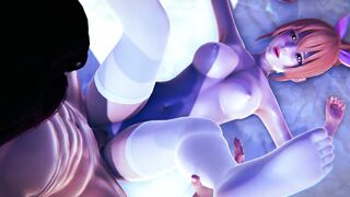 CREAMPIE INSIDE THE SOAK CUNT OF AN 19 yo OLDER STUDENT | 3D Cartoon