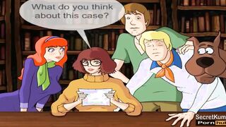 Sooby-Doo Mystery Incorporated - Velma and Daphne Nailed by Monster Cocks