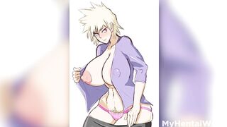 Boku no Hero Academia Cartoon Mitsuki Bakugo/Bakugo Cougar two