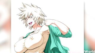 Boku no Hero Academia Cartoon Mitsuki Bakugo/Bakugo Cougar two