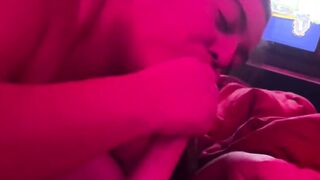 Sloppy Deep Throating by a Slutty Hispanic