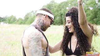 Festival Girls Plowed into the Campsite Desi British cougar 19 Yo