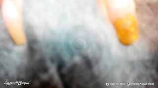 Beauty Hispanic women Insane creamy squirt into pants Hypnosis