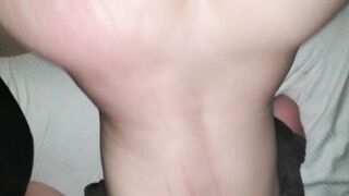 pov WAKING UP MY STEPAUNT TO FUCKED HER HUGE WHITE