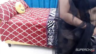 punjab desi Huge Titted BBW Mona Bhabhi Live inside Ebony
