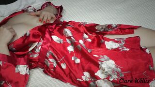 Freaky Fiance Masturbates her Bushy and Soak Cunt at Home
