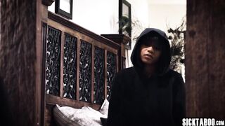 Goddess black eighteen Jenna Foxx banged by a couple Katrina Jade after