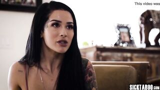 Goddess black eighteen Jenna Foxx banged by a couple Katrina Jade after