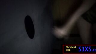 Texas Hoe Virgo First Gloryhole Blowbang