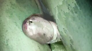 Amateur Toejob #57 mom Bushy Legs Having Fun with Penis, Long