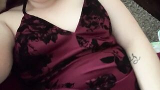 Barely Legal babysitter squirts under dress while baby is home.. wet