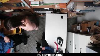 Officers Undress and Screwed Shoplifting 19 Year Old as Punishment