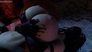 【MMD R-19 yo SEX DANCE】PERFECT GODDESS BOOTY LONG LOVELY BUTT 激しいセックス [MMD]