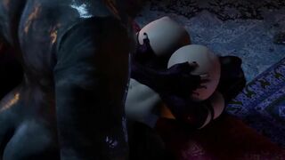 【MMD R-19 yo SEX DANCE】PERFECT GODDESS BOOTY LONG LOVELY BUTT 激しいセックス [MMD]