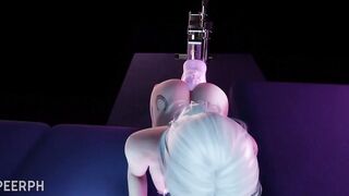 【MMD R-teen SEX DANCE】BIG BABE BUTT INSANE NAILED 激しいセックス [MMD]